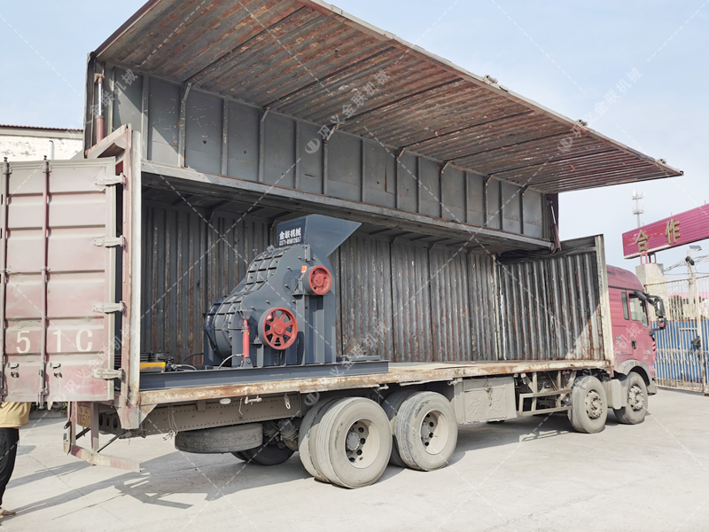 SCF1100X1000大型雙級(jí)粉碎機(jī)發(fā)貨圖片_發(fā)往甘肅平陽_破碎煤矸石